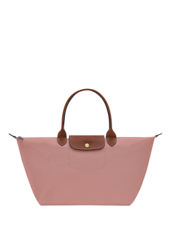 Longchamp Le Pliage Tote Bag, Pink Tea, Pink Tea