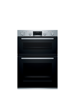 Bosch OUTLET Series 6 MBA5785S6B Built-in Electric Double Oven, Like New, Stainless Steel, Stainless Steel