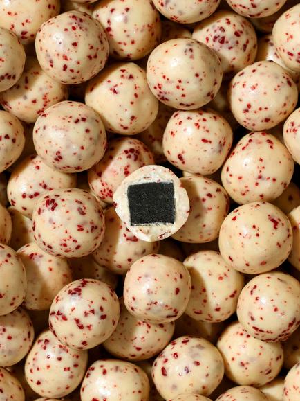 LAKRIDS BY BÜLOW Large Classic Caramel, Crispy Raspberry & Cherry Sour Chocolate Coated Liquorice, 515g - view 2, Multi