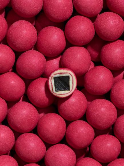 LAKRIDS BY BÜLOW Crispy Raspberry Chocolate Coated Liquorice, 270g - view 2, Multi