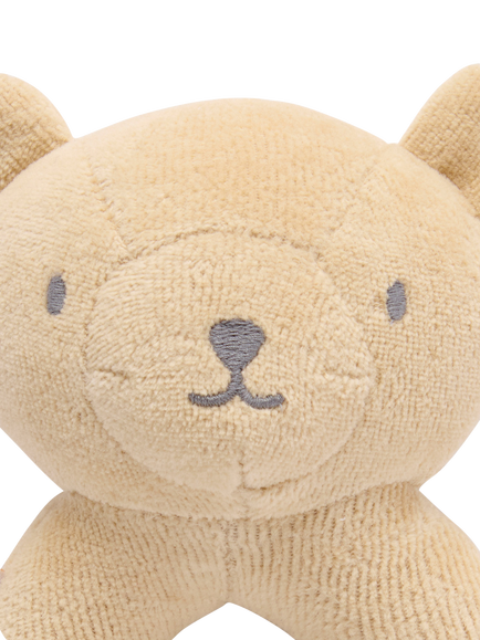 Purebaby Rattle Friend Wheat Bear - view 2, Wheat Bear