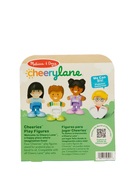 Melissa & Doug Cheery Lane Cheeries Play Figures, Pack of 4 - view 2, Multi