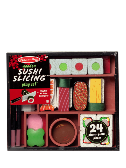 Melissa & Doug Wooden Sushi Slicing Playset - view 2, Multi