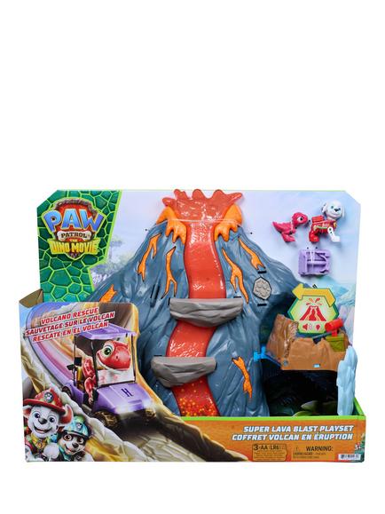 Paw Patrol Dino Movie Super Lava Blast Volcano Playset, Multi