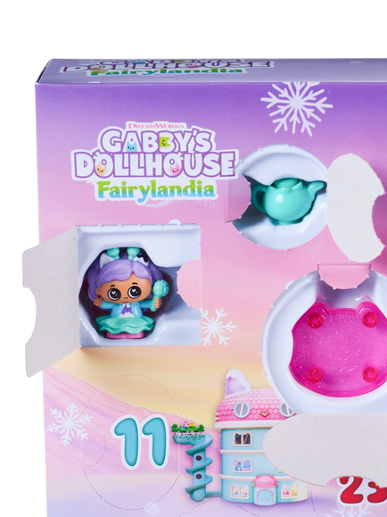 Gabby's Dollhouse Fairylandia Advent Calendar - view 2, Multi