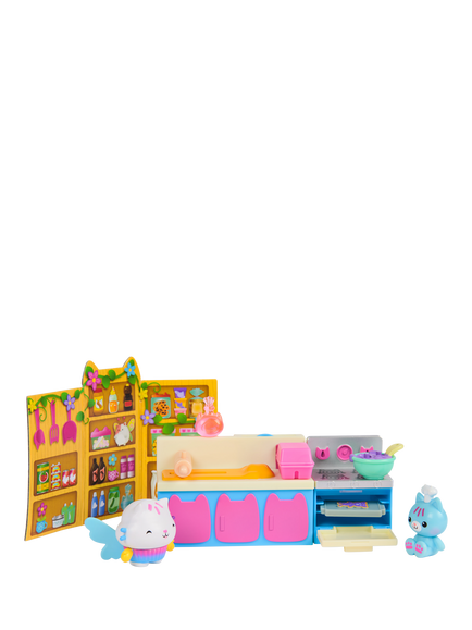 Gabby's Dollhouse Fairylandia Cakey Cat's Fairy Kitchen Playset - view 2, Multi