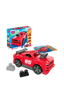 Mega Bloks Build & Go Race Car 3-in-1 Set, Multi