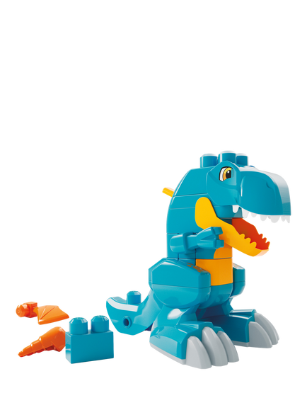 Mega Bloks Build & Chomp Dinosaur - view 2, Multi