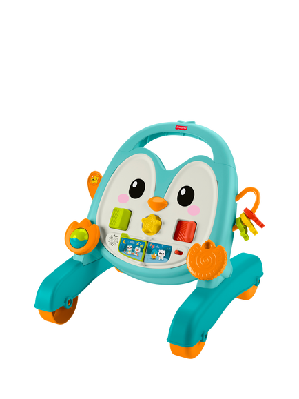 Fisher-Price 2-in-1 Musical Penguin Activity Walker, Multi