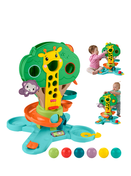 Fisher-Price Sit-To-Stand Jungle Tree, Multi