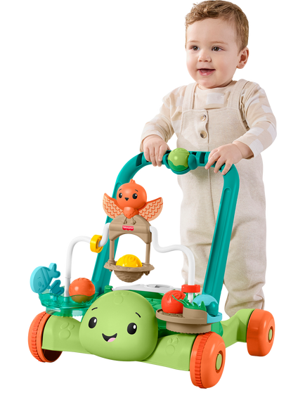 Fisher-Price Moves with You Turtle Walker - view 2, Multi