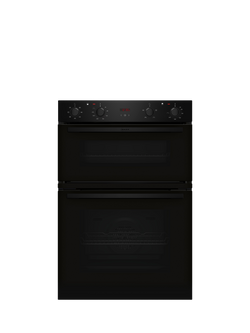Neff OUTLET N30 U1DCC0AK3B Built in Electric Double Oven, Like New, Black, Black