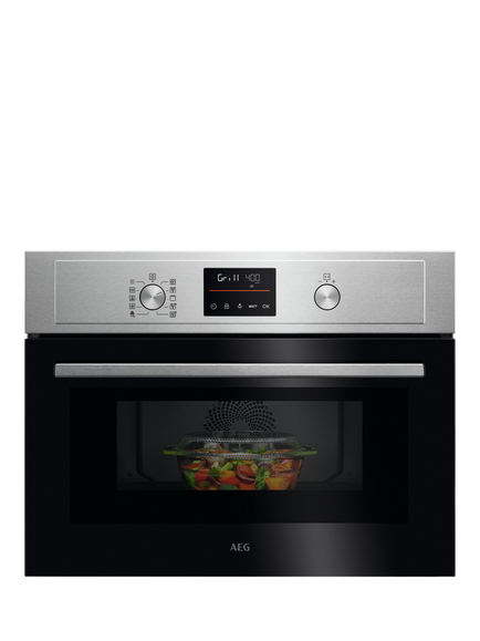 AEG KOX36506GM Built In Microwave, Stainless Steel, Stainless Steel