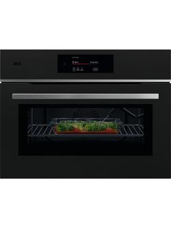 AEG TK8NK721T Built In Combination Microwave, Matt Black, Matt Black