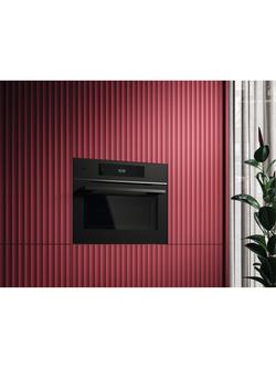 AEG TK9NK821T Built In Combination Microwave Oven, Matt Black - view 2, Matt Black