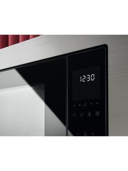 AEG MSE2547DBM Built In Microwave, Stainless Black - view 2, Stainless Black
