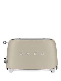 Smeg TSF01 2 Slice Toaster, Moonlight, Moonlight