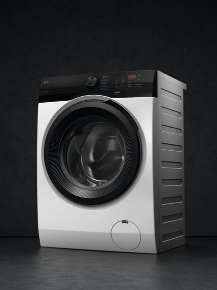 AEG LFED61944B Freestanding Washing Machine, 9kg Load, 1400rpm Spin, White - view 2, White