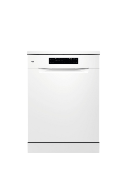 AEG GF5200D1SNW Freestanding Dishwasher, White, White