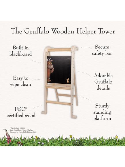 The Gruffalo Wooden Helper Tower - view 2, Multi