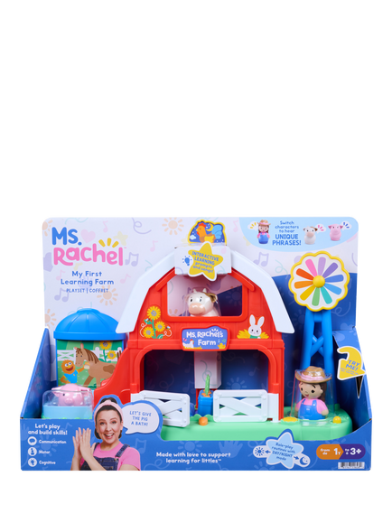Ms. Rachel My First Learning Farm Playset - view 2, Multi