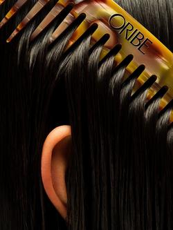 Oribe Italian Resin Wide Tooth Hair Comb - view 2, Clear
