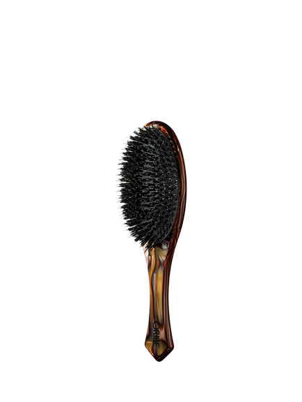 Oribe Italian Resin Flat Hair Brush, Clear