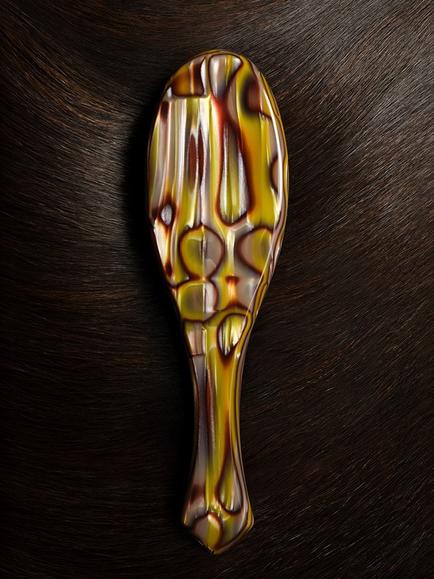 Oribe Italian Resin Flat Hair Brush - view 2, Clear