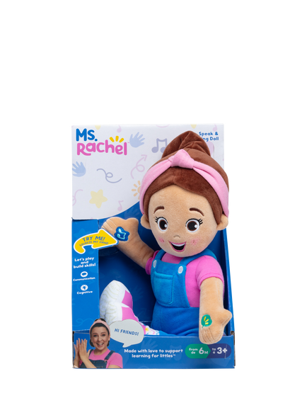 Ms. Rachel Speak & Sing Doll - view 2, Multi