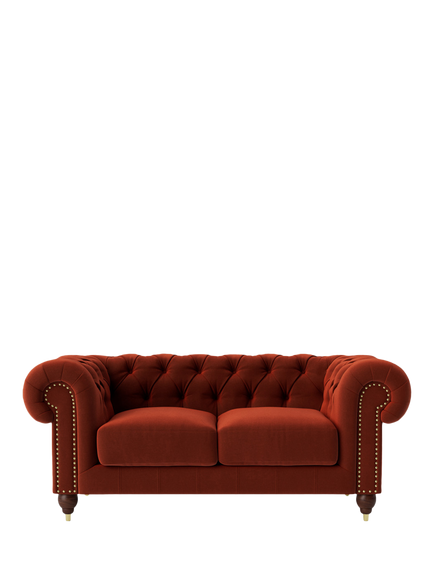Swoon Winston Medium 2 Seater Sofa, Harissa