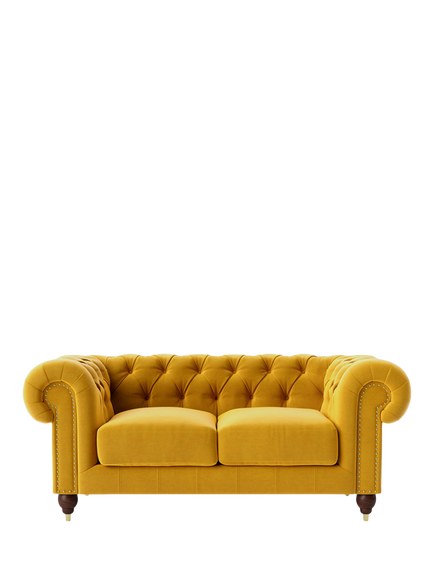 Swoon Winston Medium 2 Seater Sofa, Turmeric