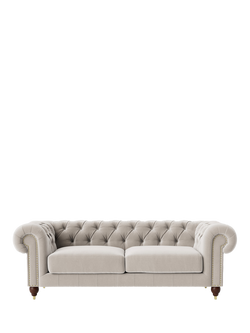 Swoon Winston Large 3 Seater Sofa, Ecru