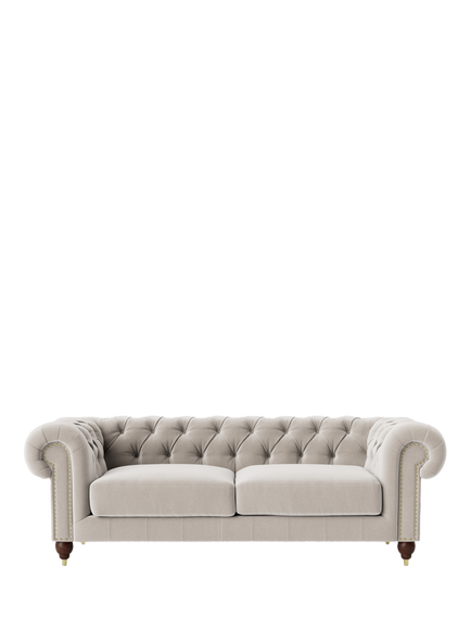Swoon Winston Large 3 Seater Sofa, Ecru