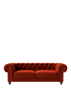 Swoon Winston Large 3 Seater Sofa, Harissa