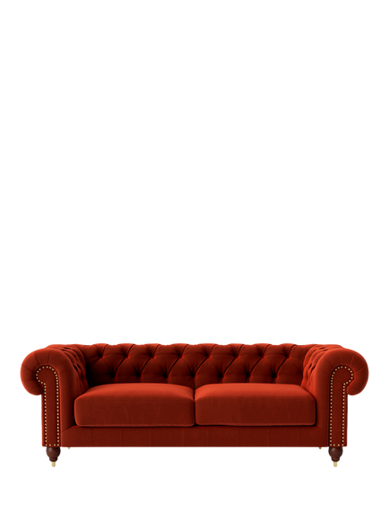 Swoon Winston Large 3 Seater Sofa, Harissa