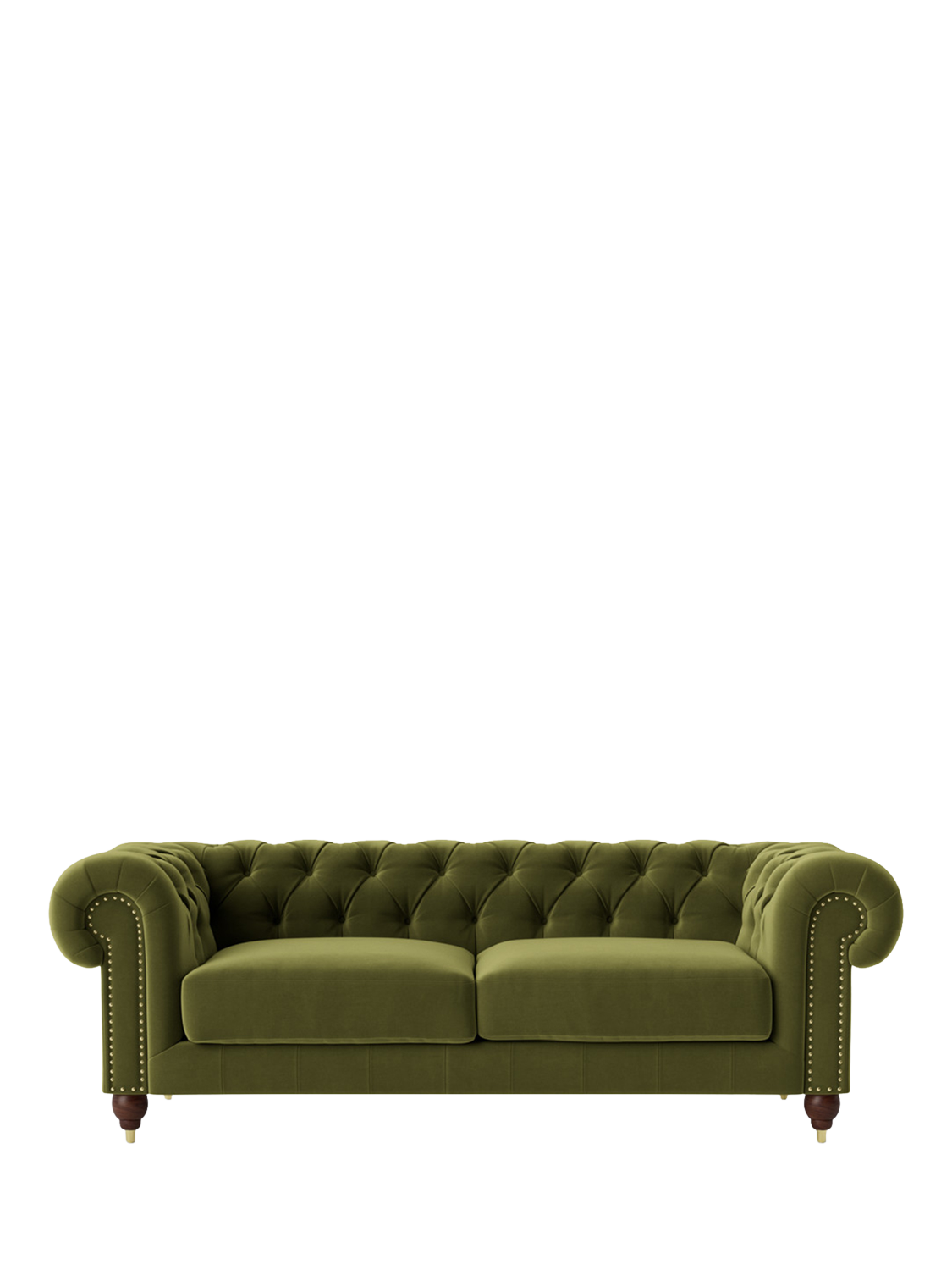 Winston Range, Swoon Winston Large 3 Seater Sofa, Fern