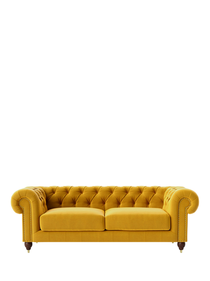 Swoon Winston Large 3 Seater Sofa, Turmeric