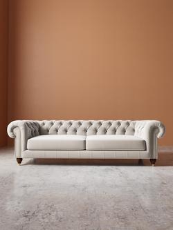 Swoon Winston Grand 4 Seater Sofa - view 2, Ecru