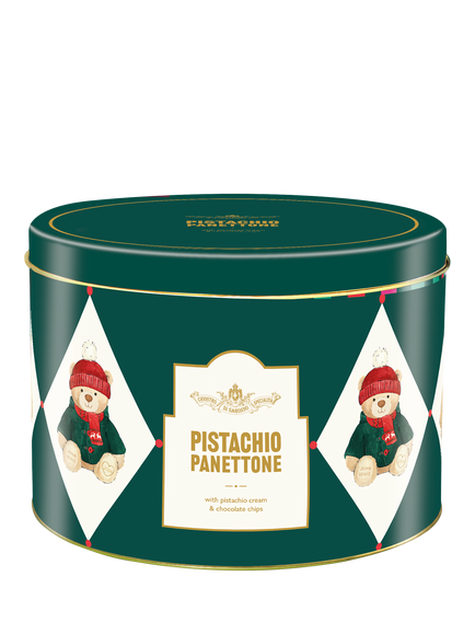 Chiostro di Saronno Pistachio Panettone Tin, 750g, Multi