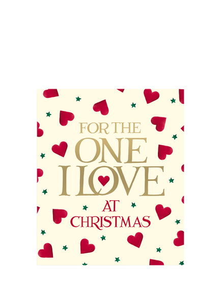 Emma Bridgewater Ones I Love Christmas Card, Multi