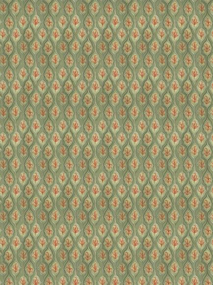 Voyage Zephyr Cotton-Linen Furnishing Fabric - view 2, Moss