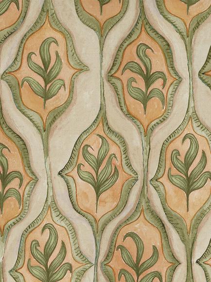 Voyage Zephyr Cotton-Linen Furnishing Fabric, Sunset