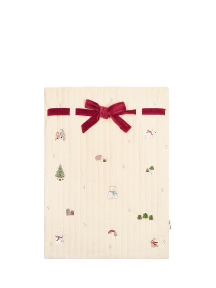 Avery Row Polar Bear Present Sack, Red