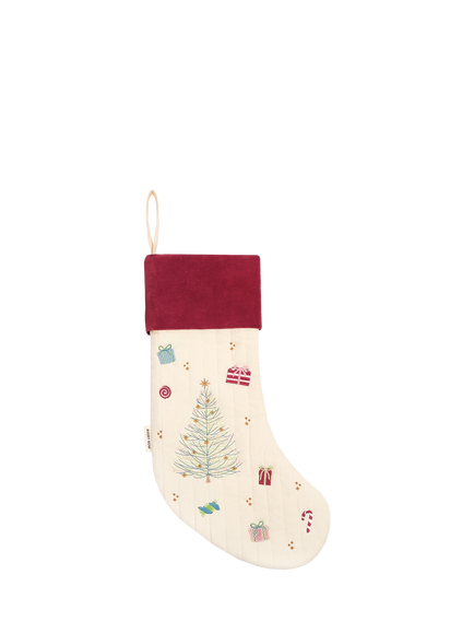 Avery Row Christmas Tree Christmas Stocking, Red