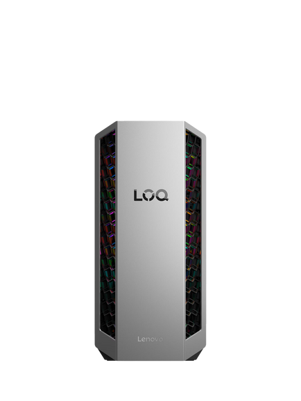 Lenovo LOQ Tower 26ADR10 Desktop Computer, AMD Ryzen 7 Processor, 16GB RAM, 1TB SSD, Luna Grey, Luna Grey