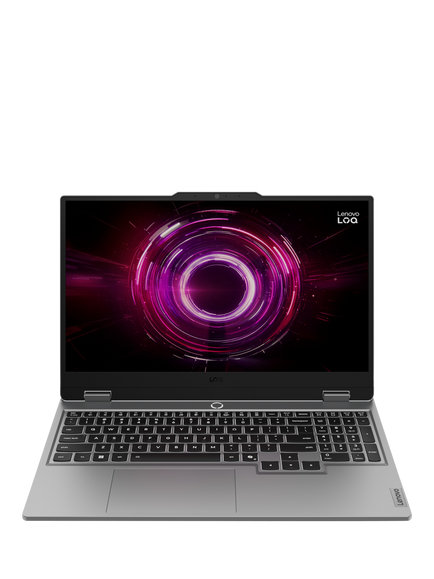 Lenovo LOQ 83JG00DBUK Gaming Laptop, AMD Ryzen 7 Processor, 24GB RAM, 1TB SSD, RTX 5060, 15.6” Full HD, Luna Grey, Luna Grey