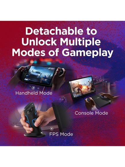 Lenovo Legion Go Gen 2 Handheld Gaming Console, 32GB RAM, 512GB, 8.8” PureSight OLED Touchscreen, Eclipse Black - view 2, Eclipse Black
