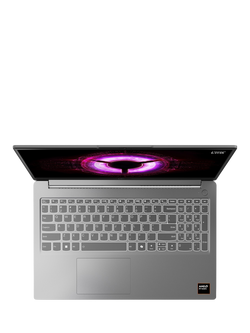 Lenovo LOQ 83S000CSUK Gaming Laptop, AMD Ryzen 7 Processor, 16GB RAM, 1TB SSD, RTX 3050, 15.6” Full HD, Luna Grey - view 2, Luna Grey