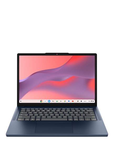 Lenovo Chromebook 14M8911 Laptop, MediaTek Processor, 4GB RAM, 128GB, 14” WUXGA, Luna Grey, Luna Grey