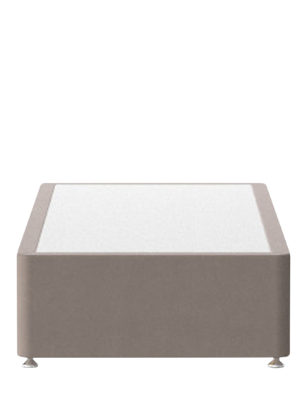 Silentnight OUTLET 2 Drawer Divan Base, Single, Like New, Mink, Mink